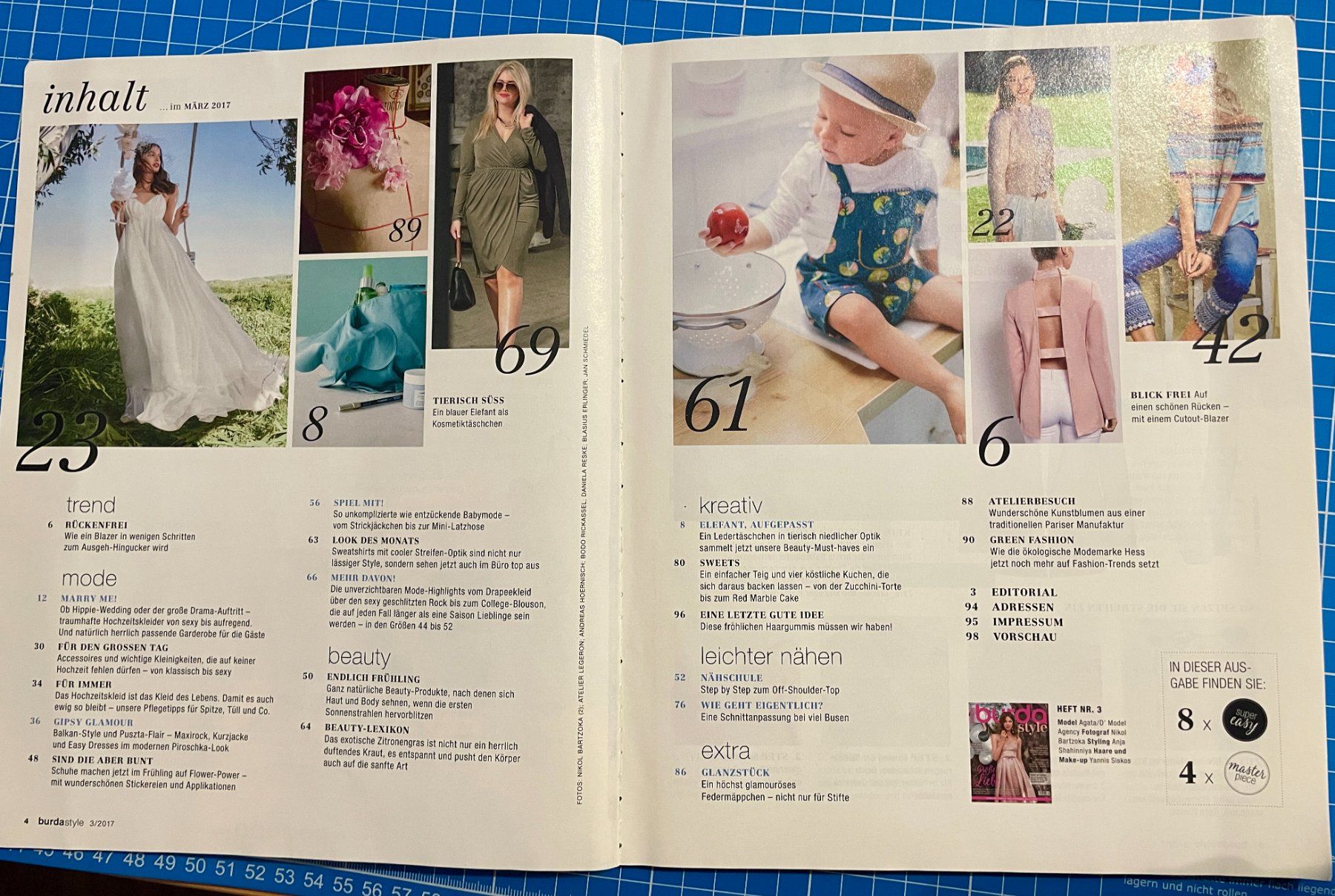 Cartamodelli: Burda Style 03/2017 – Usato da Neuendorf venduto da Knopfi 1