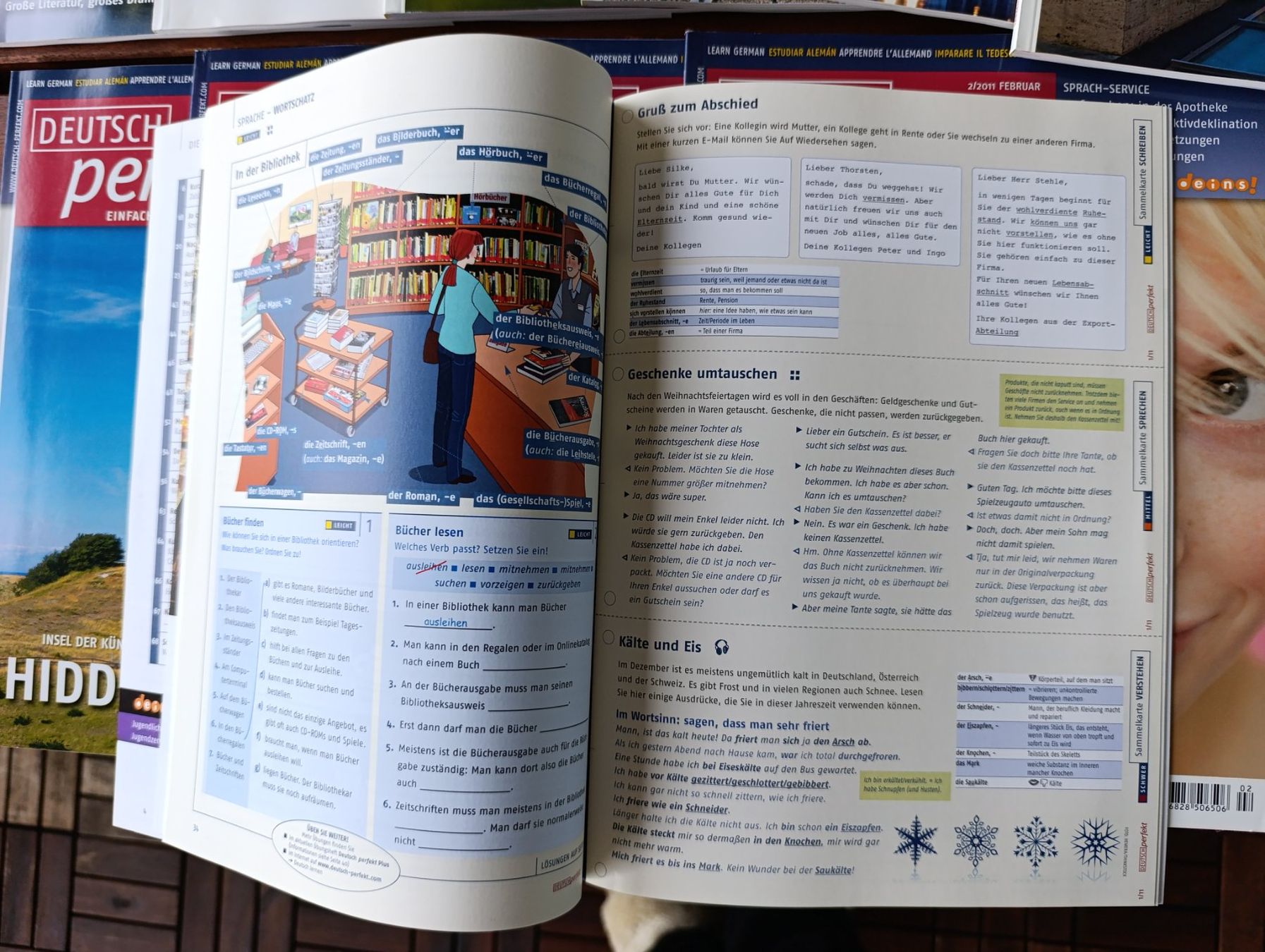 Riviste & Magazine: Deutsch Perfekt, Ausgaben 1-11/2011 – Nuovo (secondo la descrizione) da Zürich venduto da mir_2kjl 5