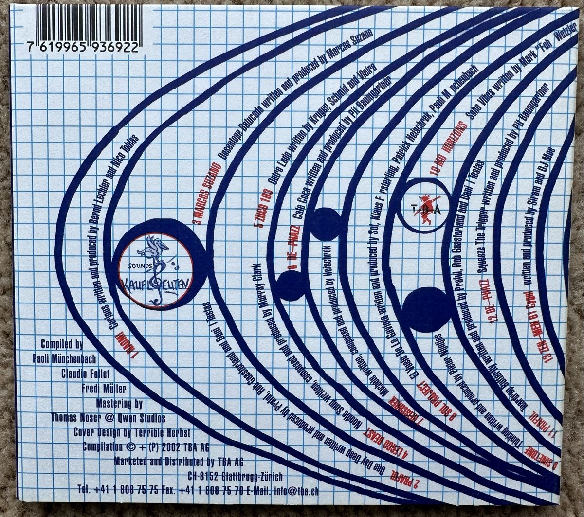 CD: Kaufleuten Theather Blueprint Sounds – Usato da Küsnacht ZH venduto da Nano_zh 1