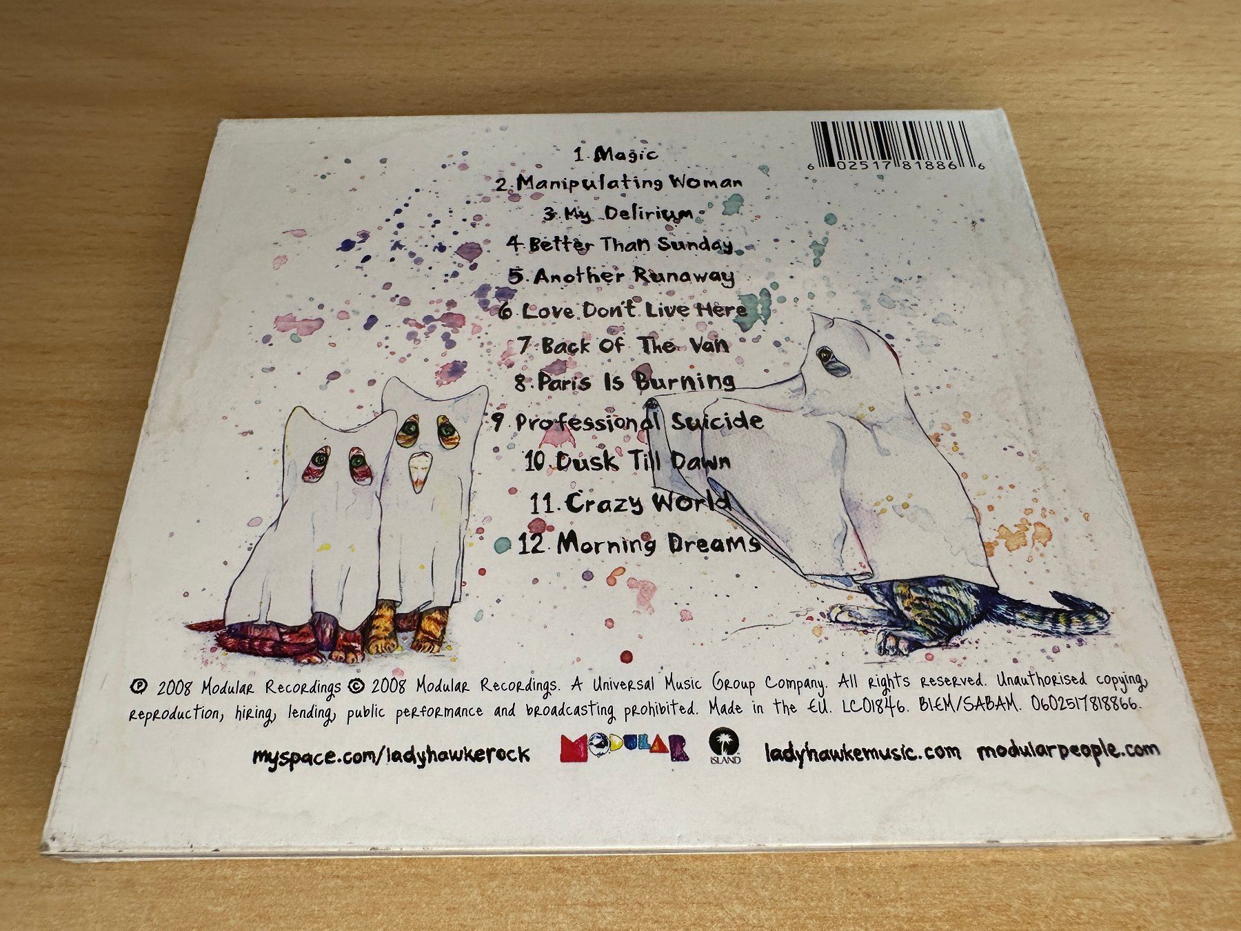 CDs: Ladyhawke – Ladyhawke – D'occasion à Rikon im Tösstal par Alpenmutz 1