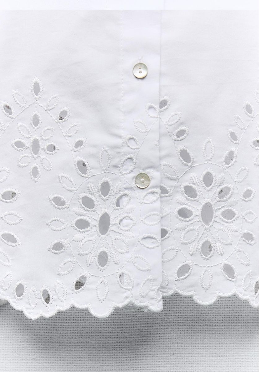Zara Camicette: Chemise crop Zara – Usato da Lausanne venduto da Meganelausanne 1