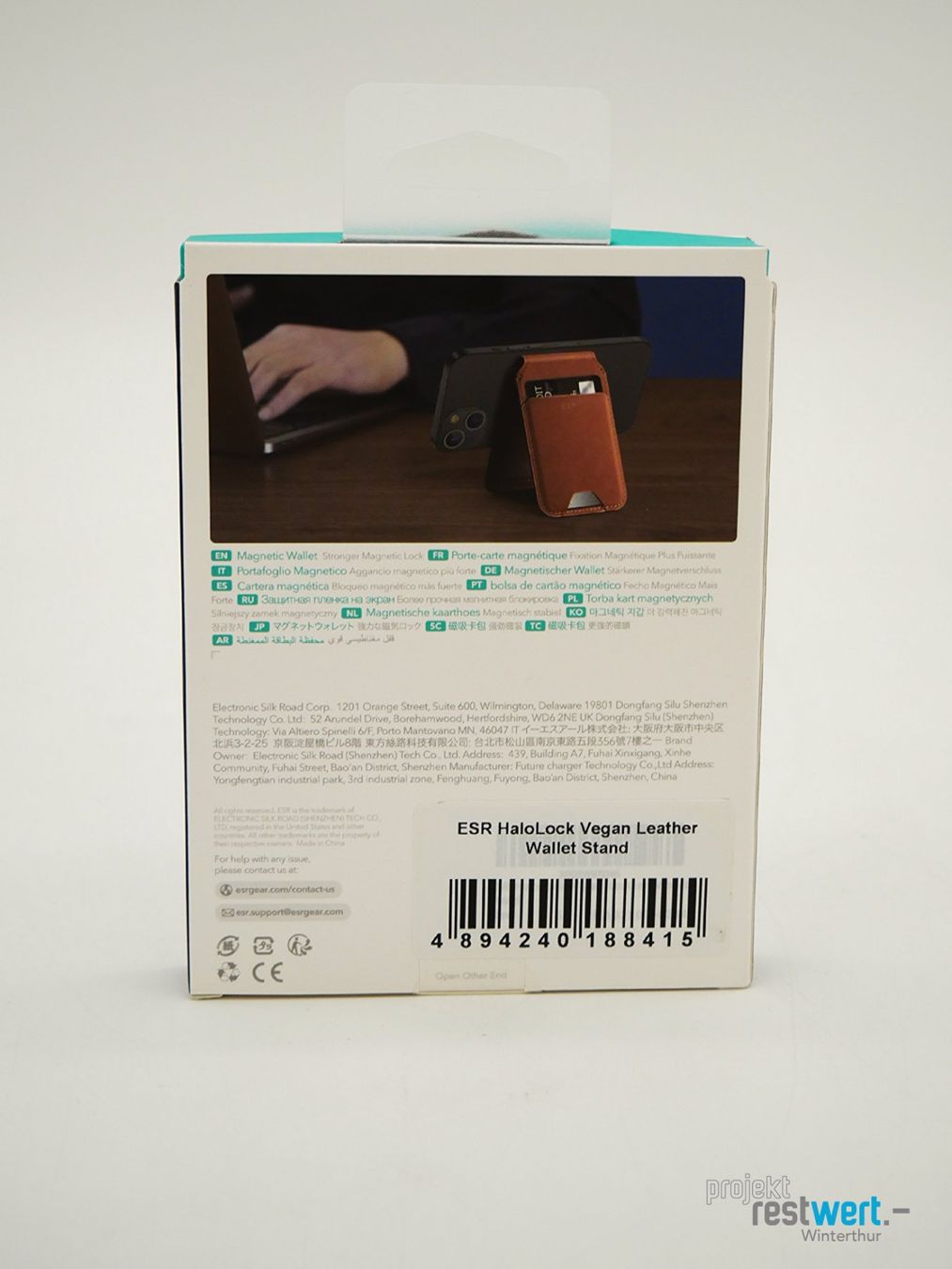 Brieftaschen: ESR HaloLock Magnet-Geldbörse mit Standfunktion – Neu (gemäss Beschreibung) aus Winterthur von Restwert_Winterthur 7