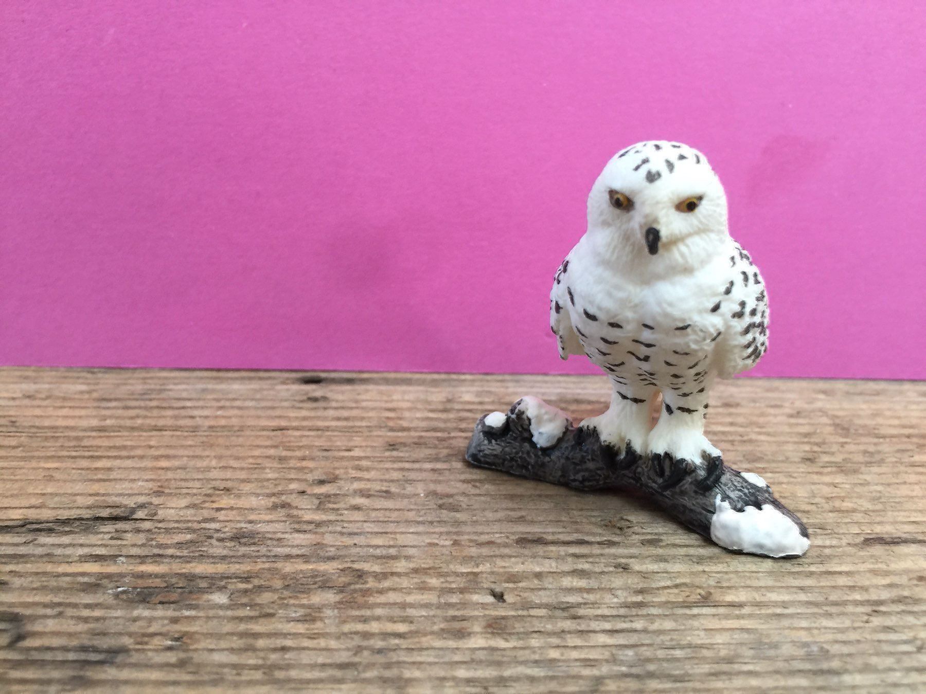 Schleich Statuette: Schleich Schnee-Eule Schneeeule Vogel Schnee Eule – Usato da Ennetbaden venduto da mapa05