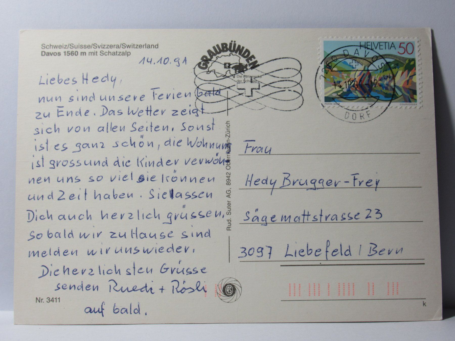 Cartes postales: Davos – D'occasion à Grenchen par frechri 1