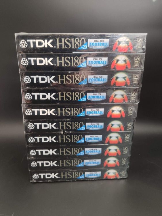 CASSETTE VIDÉO VHS TDK 180 Neuve EUR 6,90 - IT