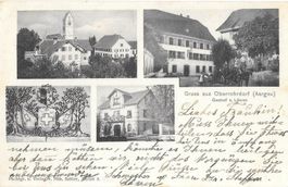 Oberrohrdorf vier Bilder Gasthof zum Löwen
