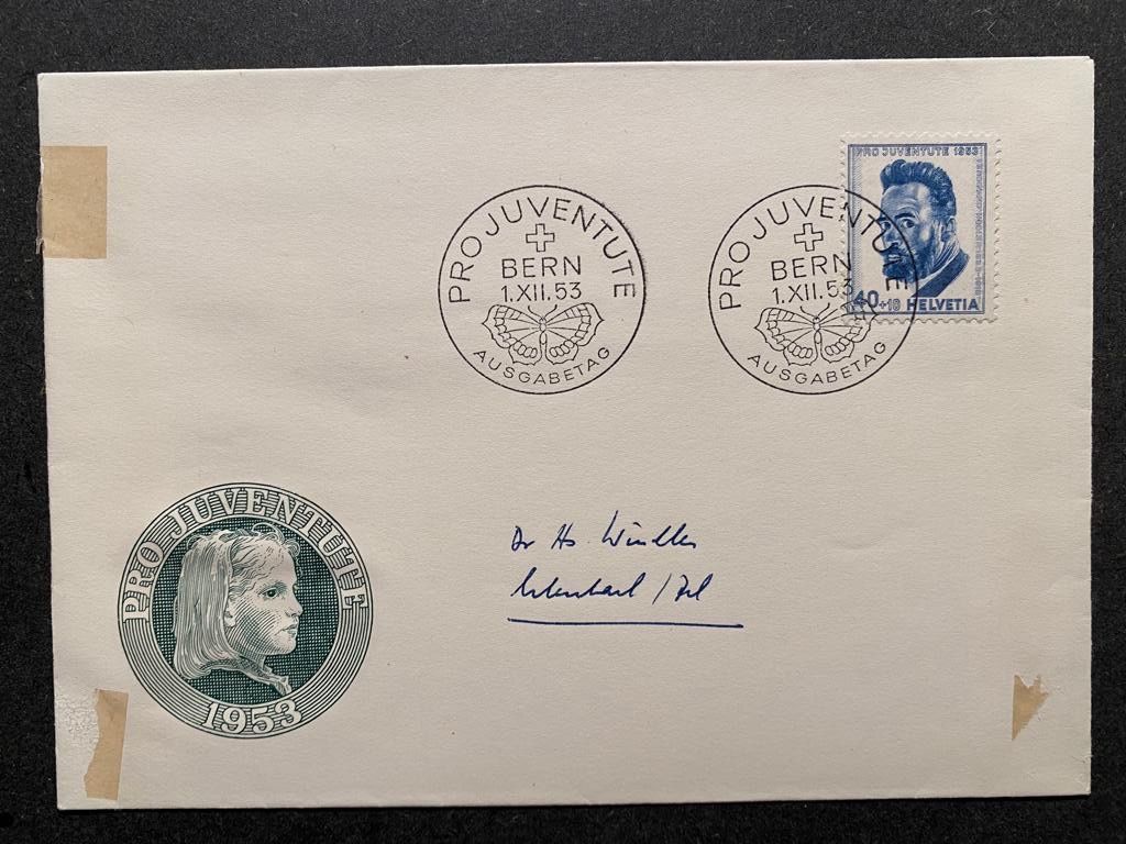 Tutti i francobolli: Los 51 Pro Juventute Ersttagsstempel – Usato da Niederweningen venduto da rimicanardo 3