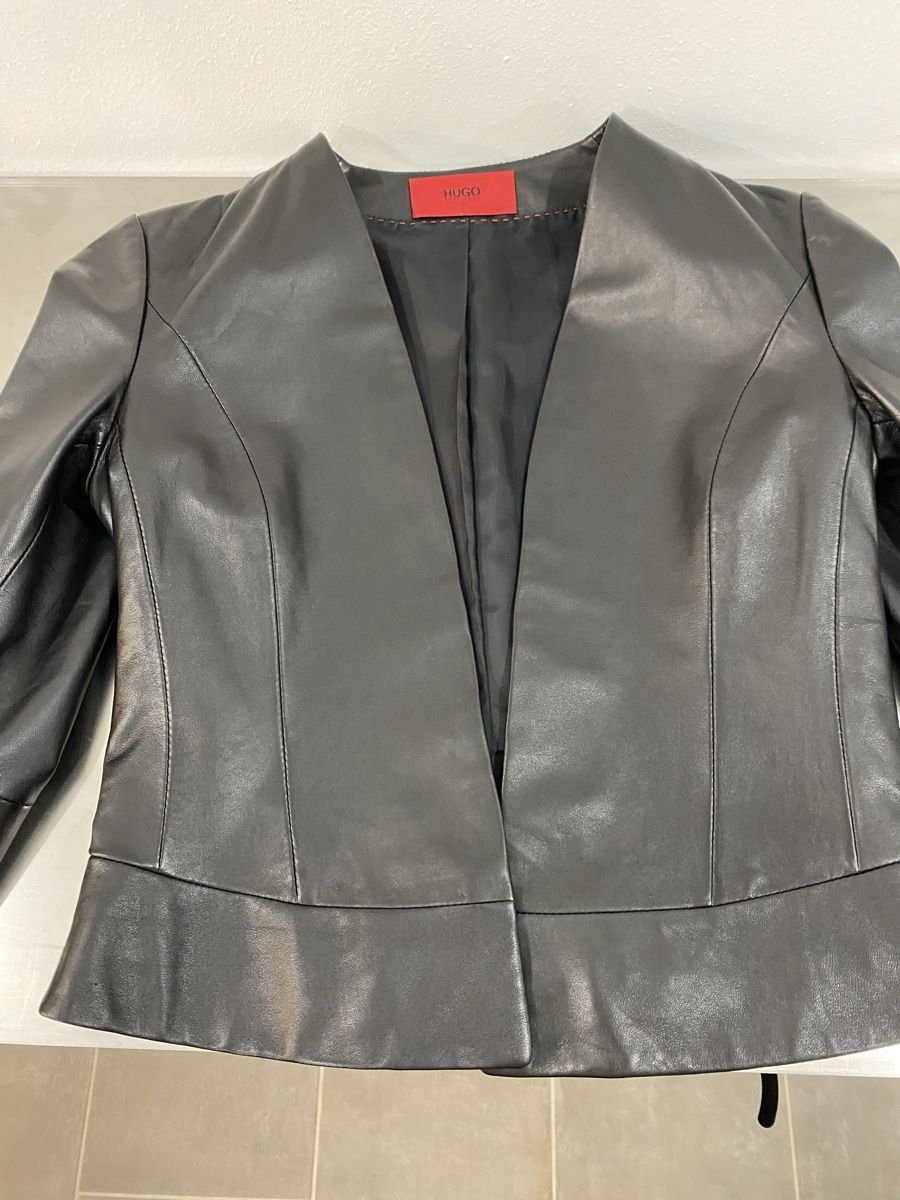 Hugo Boss Giacche: HUGO Boss Lederjacke 36 – Usato da Stettfurt venduto da Harley2717