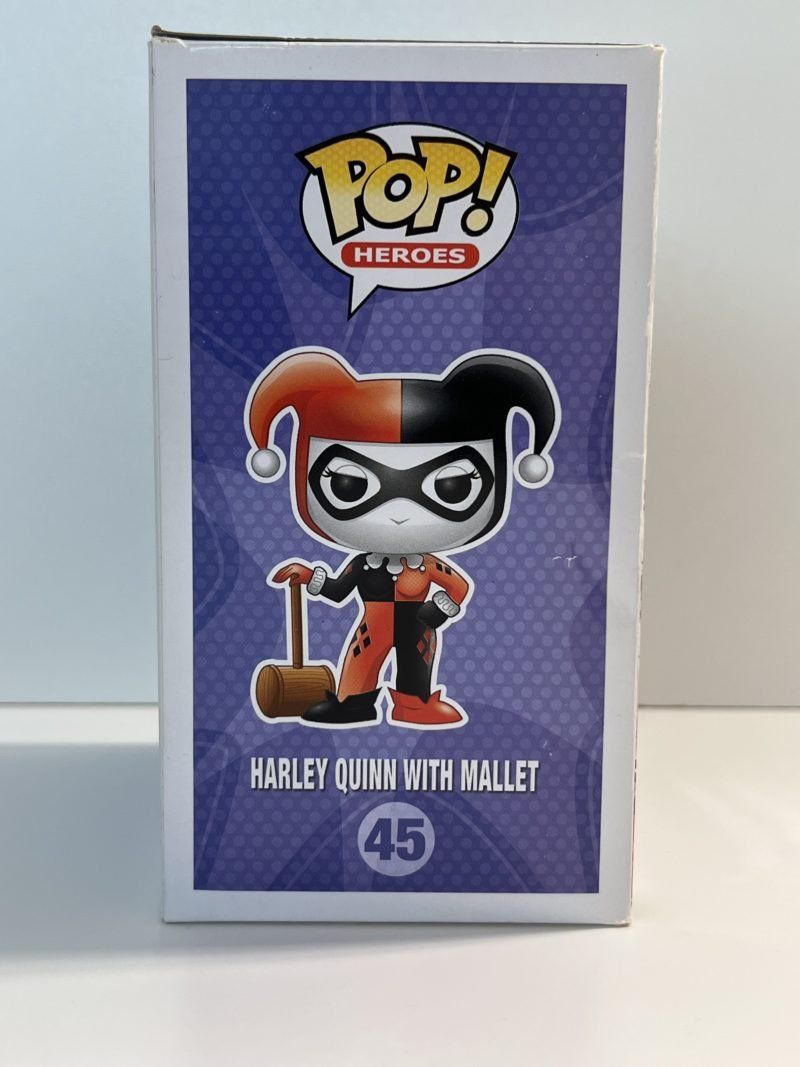 Funko Statuette: Funko POP! DC Comics Harley Quinn with Mallet (Version 2015) – Nuovo e nell'imballaggio originale da Le Mouret venduto da perfectbijou 1