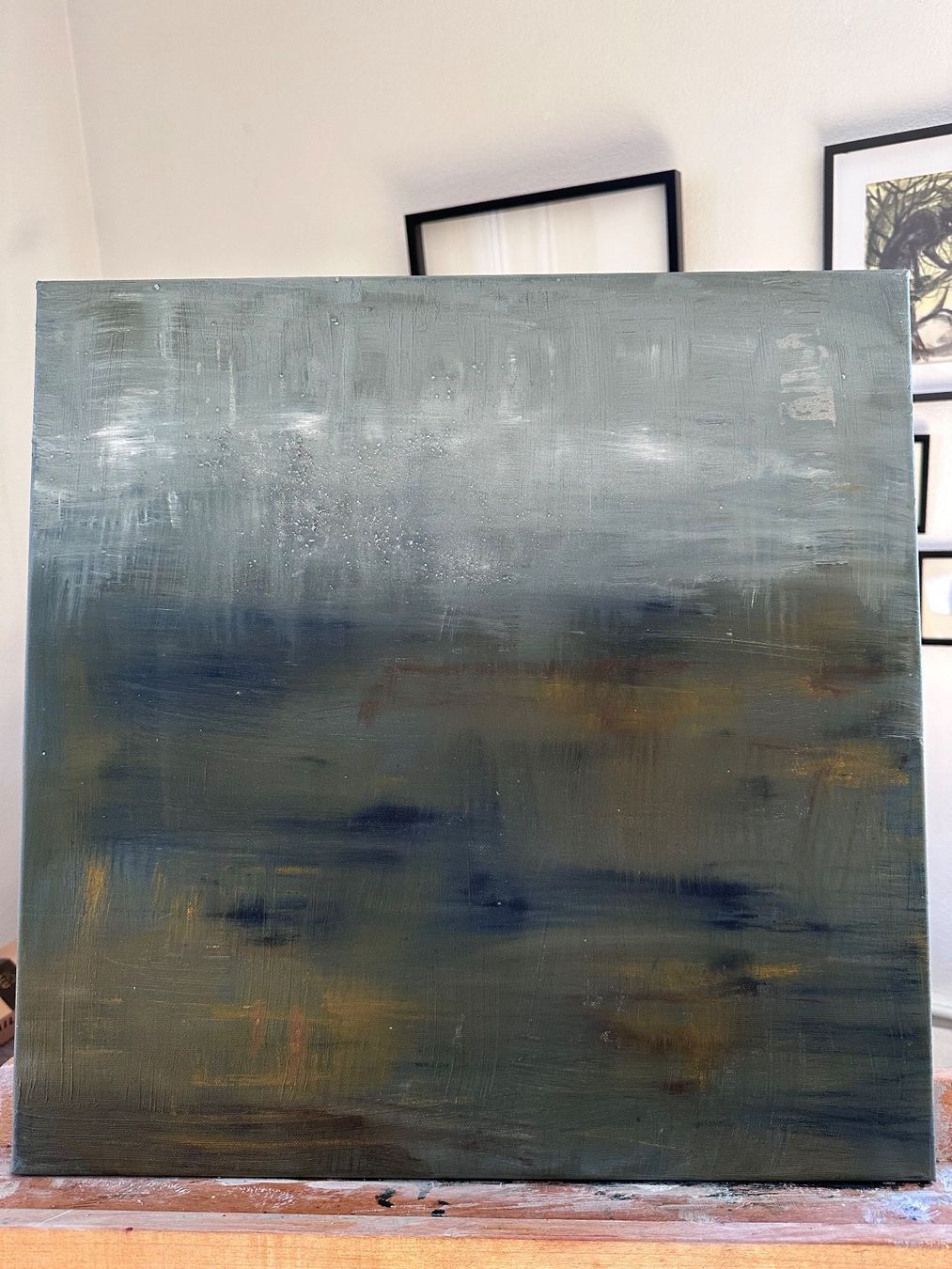 Dipinti: Scottish Highlands, abstraktes Acrylgemälde, Berner Malerin – Usato da Bern venduto da Yersinia03 6