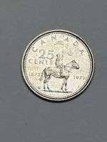 Pièce de monnaie Canada 25 cents 1973 état occasion