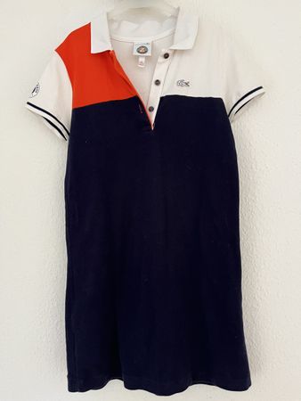 Robe Lacoste Roland Garros - Taille 12 ans