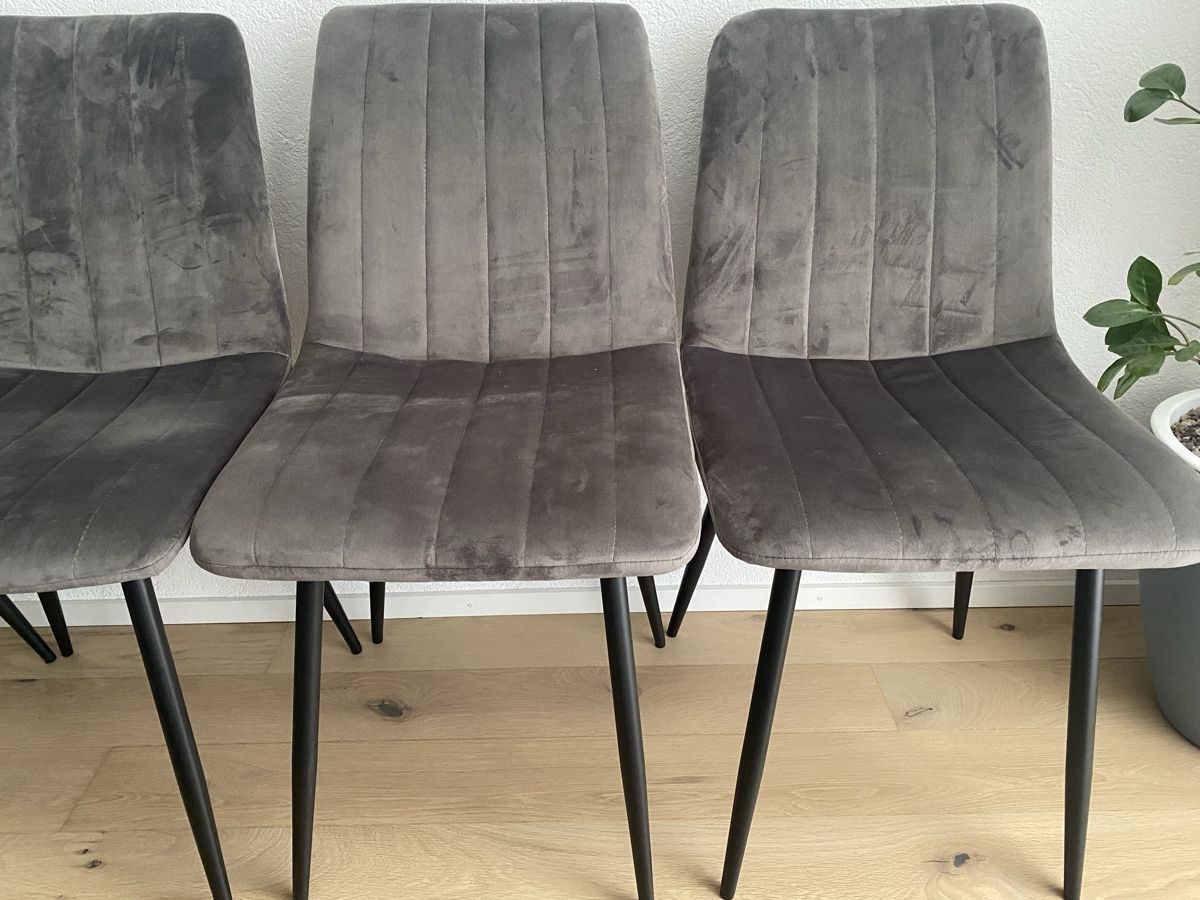 Mömax Stühle: 4 Velourstühle – Gebraucht aus Berg SG von Silversurfer 2
