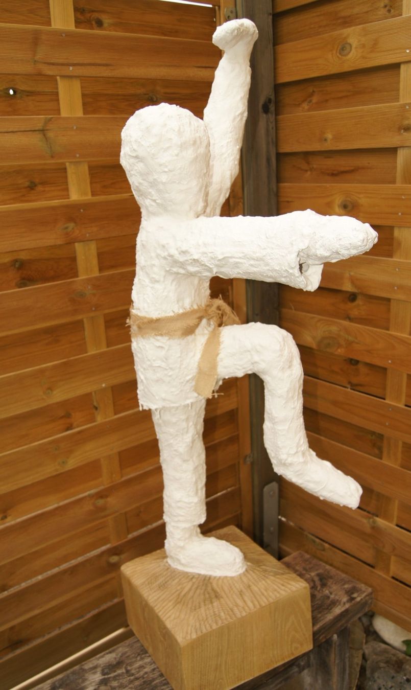 Sculture & Statue: Grosse Skulptur: Kung Fu Fighter – Nuovo (secondo la descrizione) da Fribourg venduto da erw_68dx 1