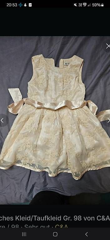 C&A Kleider & Röcke: C&A Festliches Kleid Gr.98 – Gebraucht aus Buchs SG von dicker_karl 3
