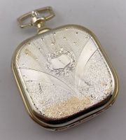 Taschenuhr skelettiert quadratisch 47 mm 