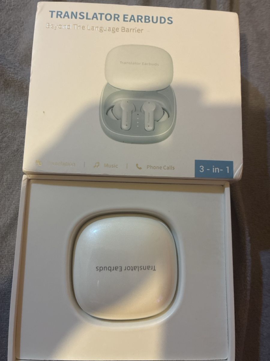 Kopfhörer: Translator Earbuds 3-in-1 White New Condition – Neu (gemäss Beschreibung) aus Glarus von pab_r8bc