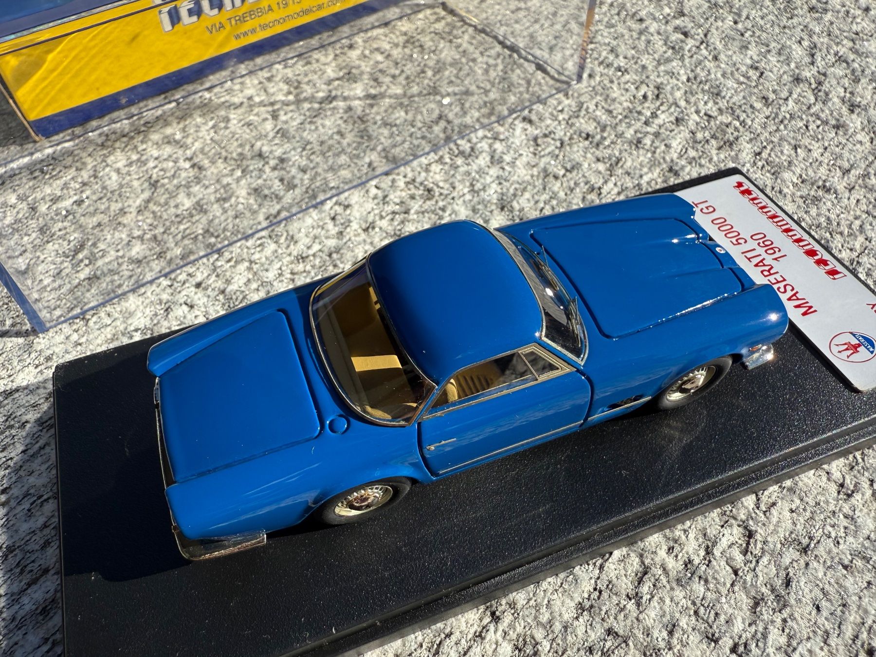 Maserati Modellini d'auto: tecnomodel 1:43 Maserati 5000 Gt Hand Made – Usato da Chiasso venduto da Carrara-Modellismo 6
