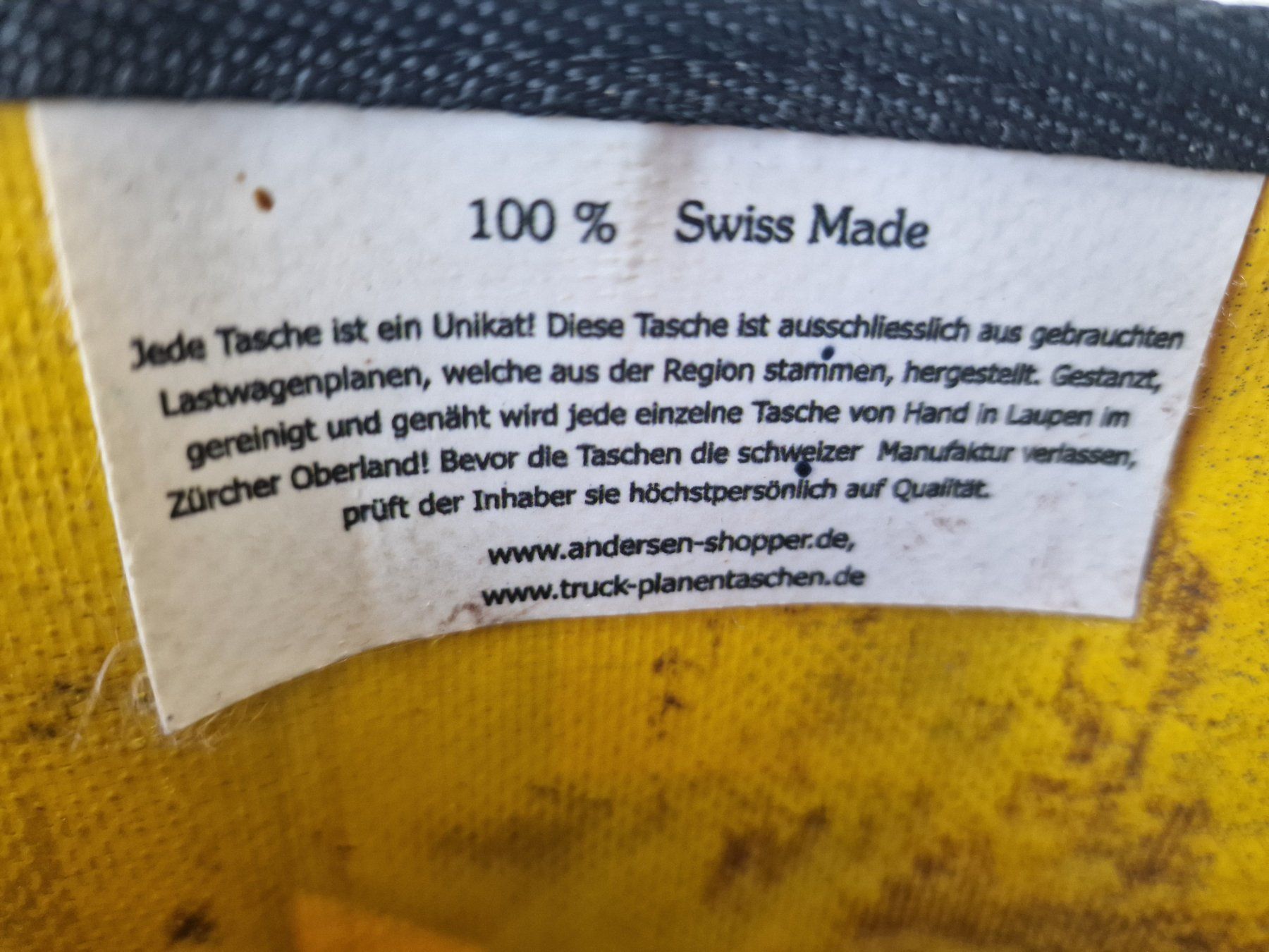 Borse: Umhängetasche Marke 'Truck' – Usato da Zürich venduto da MAO68 1