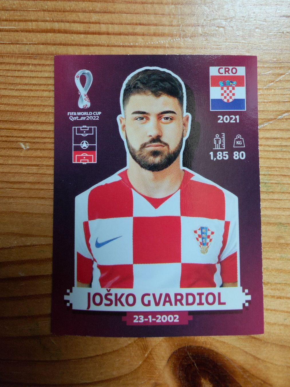 Panini Carte collezionabili: Panini WM 2022-CRO 6 – Nuovo e nell'imballaggio originale da Hittnau venduto da stamps_and_coins