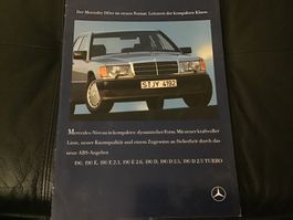 Mercedes-Benz 190 Verkaufsprospekt 1989