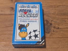 NAPOLI SPIELKARTE Carte da gioco Forza azzurri