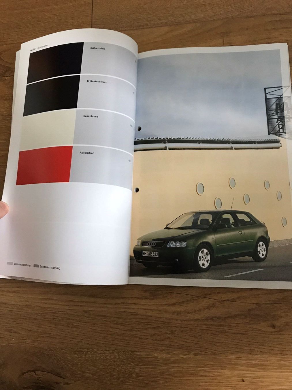 Audi Dokumente: Audi A3 Details Jg. 2000 58 Seiten – Gebraucht aus Freienstein von Golfbueb 4