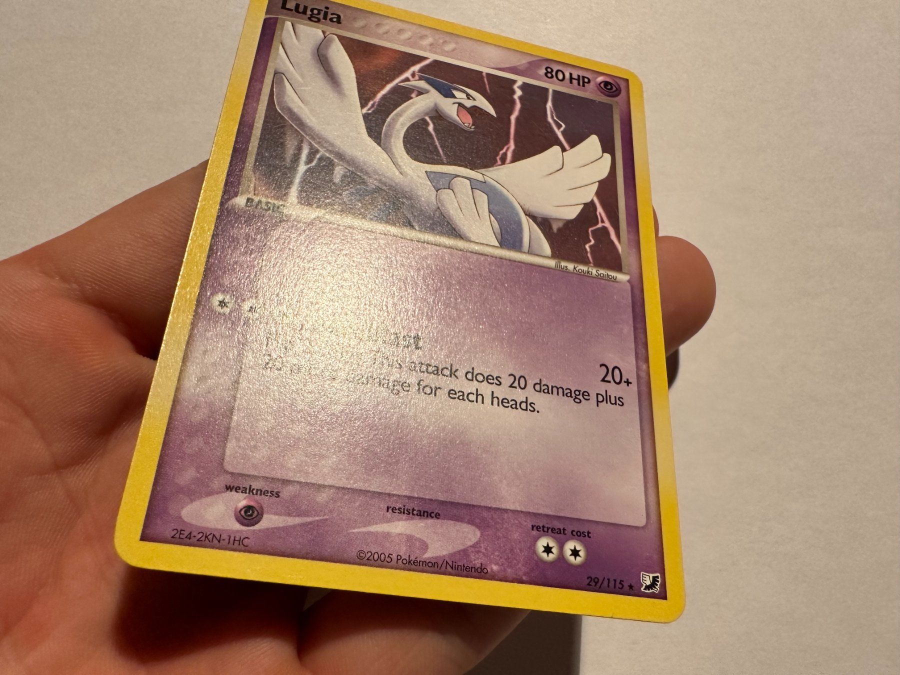 Pokémon Sammelbilder & Trading cards: Lugia non holo Ex Unseen Forces EN – Gebraucht aus Hagendorn von Pokecollectorch 1