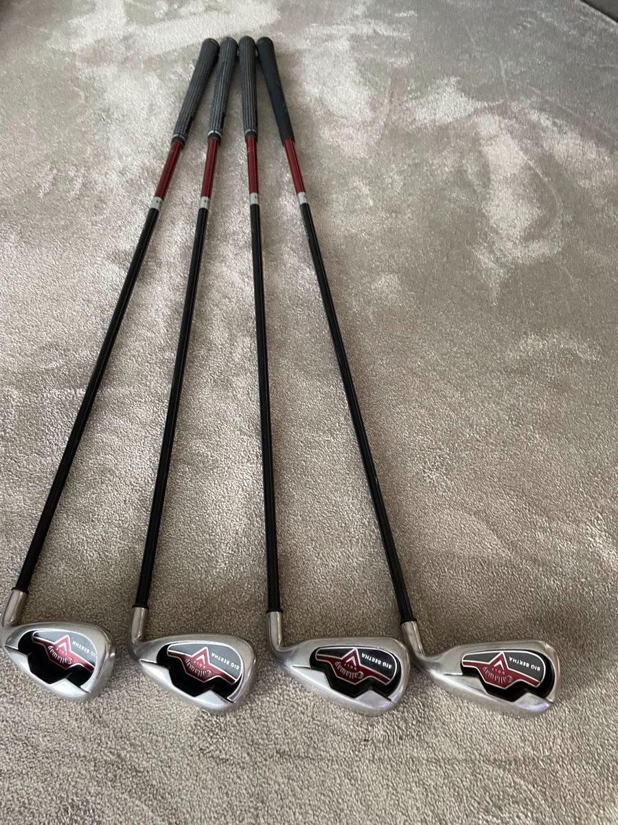 Callaway Mazze & Set: Callaway Big Bertha Eisensatz (6-9) Regular Flex – Usato da Bern venduto da thetaylor