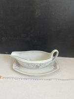 H&Co. Selb Bavaria Sauciere mit Teller, Vintage Stil 49