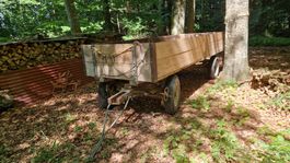 Sägemehl-/Maiswagen