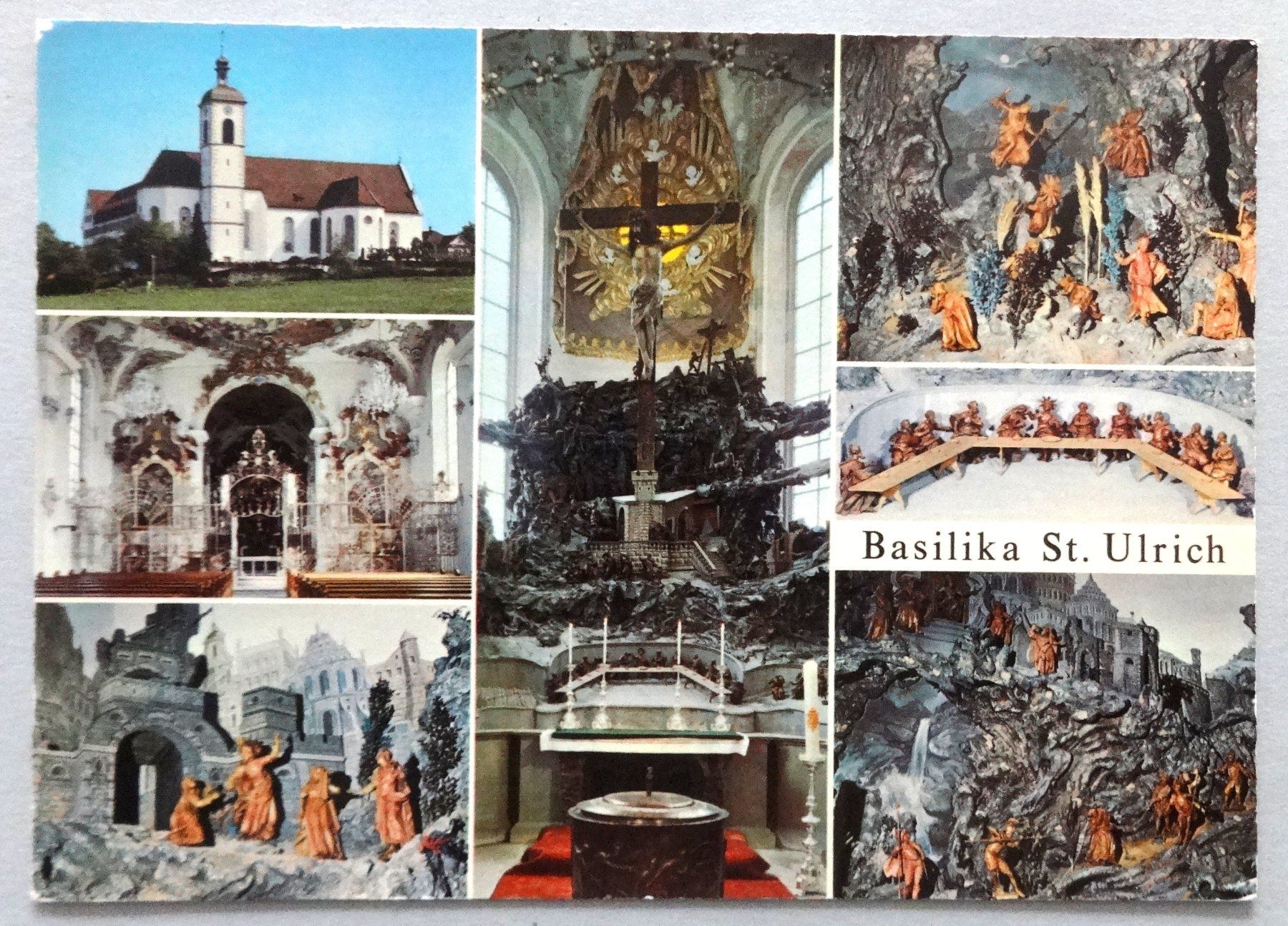 Ansichtskarten: Kreuzlingen, Basilika St. Ulrich – Defekt aus Fétigny von Billy2miny