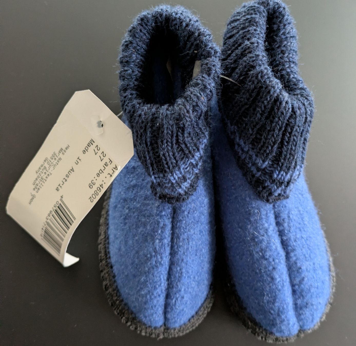 Schuhe für Jungen: Kitz-Pichler Hüttenschuh, Grösse 27 – Neu und originalverpackt aus Kölliken von mic_9n9d