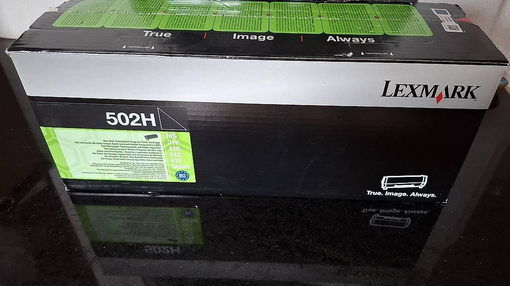 Lexmark Cartucce per stampanti & toner: Toner 502 H, schwarz zu Lexmark Laserdrucker – Usato da Emmenbrücke venduto da Infix 1