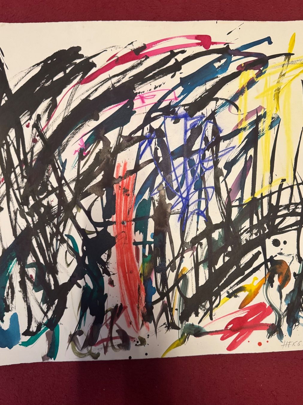 Dipinti: Aquarell Hand signiert Bild – Usato da Schlieren venduto da Freundlich02 2
