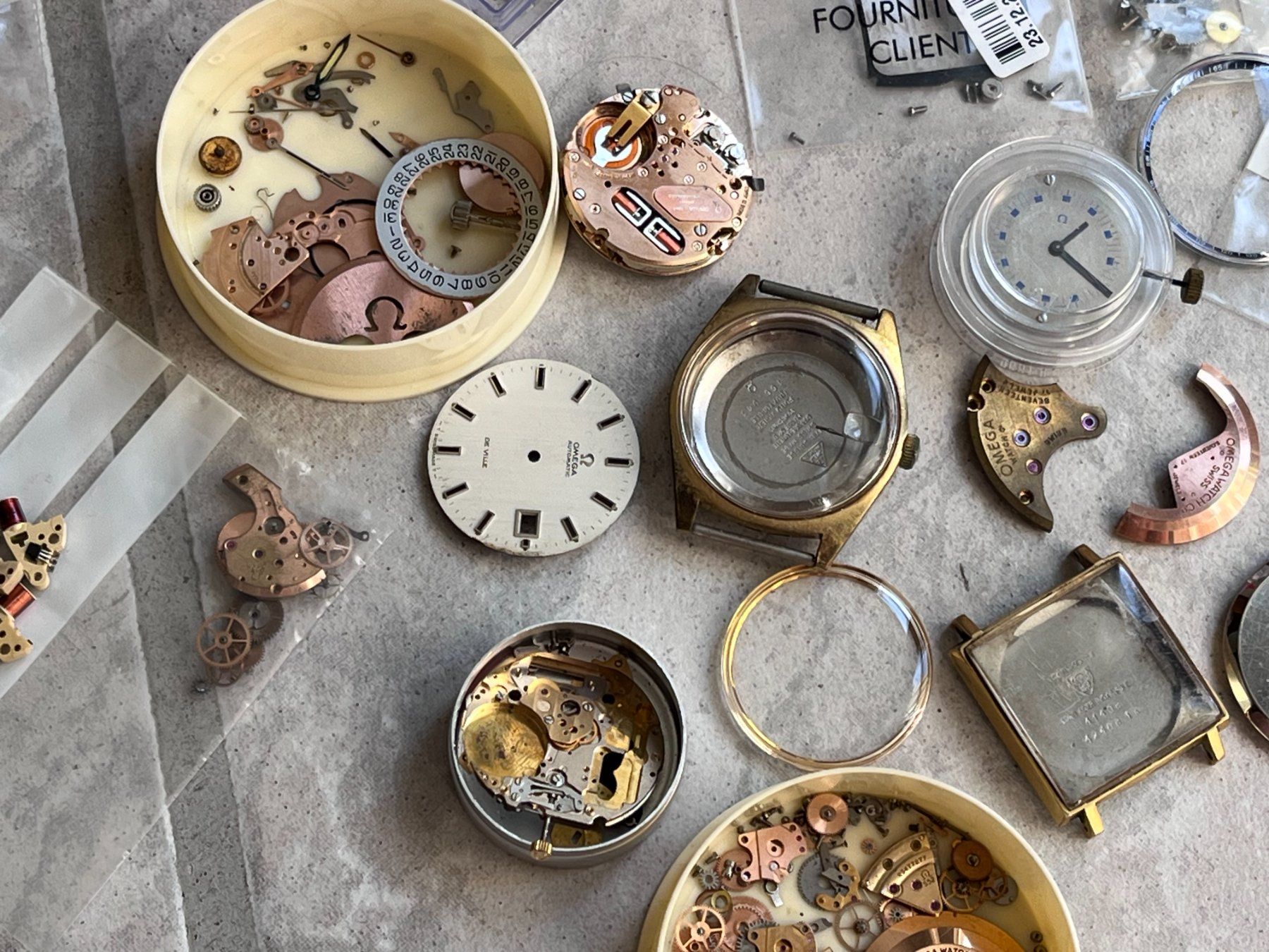 Omega Orologi: Omega Uhrenteile – Usato da Worblaufen venduto da chronyves 2