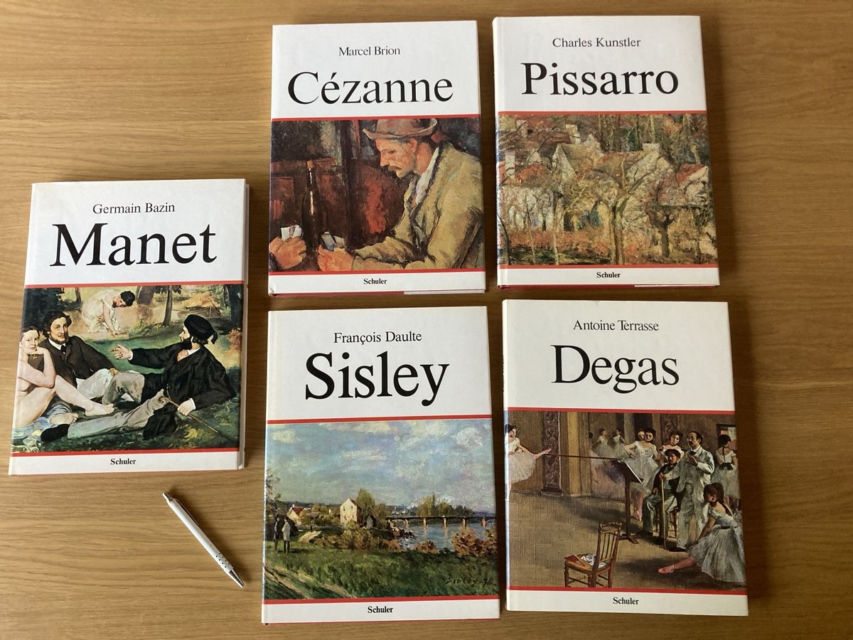 Bücher: 5 Kunstbücher – Gebraucht aus FRIBOURG von Boris004