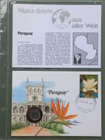 Münzbrief Paraguay 🇵🇾 1984