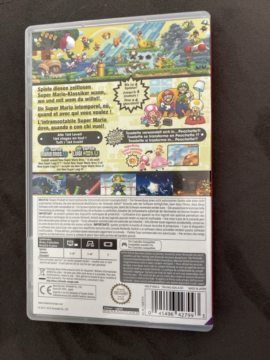 Giochi: Super Mario Bros.U Deluxe – Usato da Zürich venduto da banane70 2