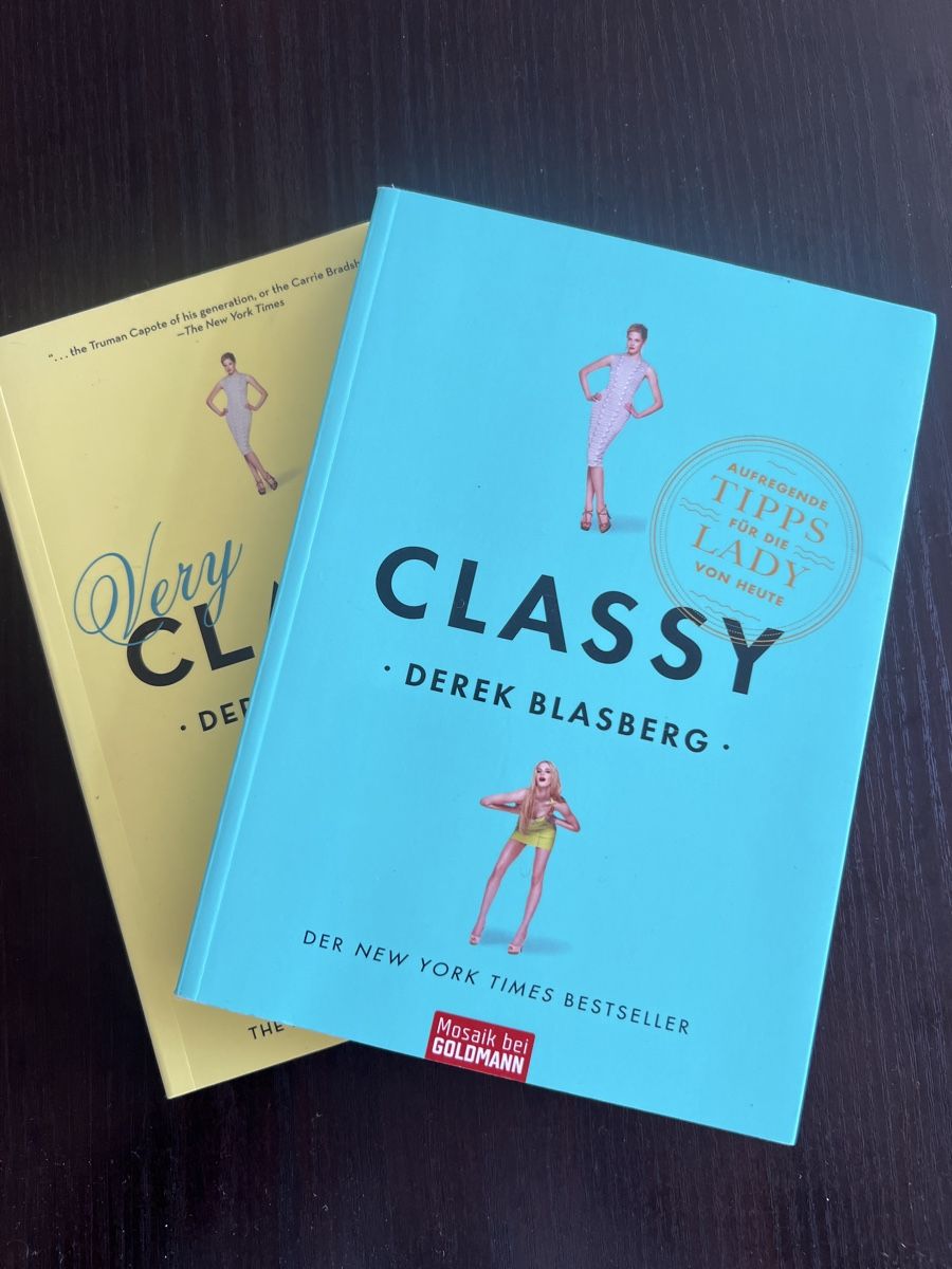 Libri: Bücher: Classy & Very Classy von Derek Blasberg – Nuovo e nell'imballaggio originale da Niederglatt ZH venduto da AnFleischmann