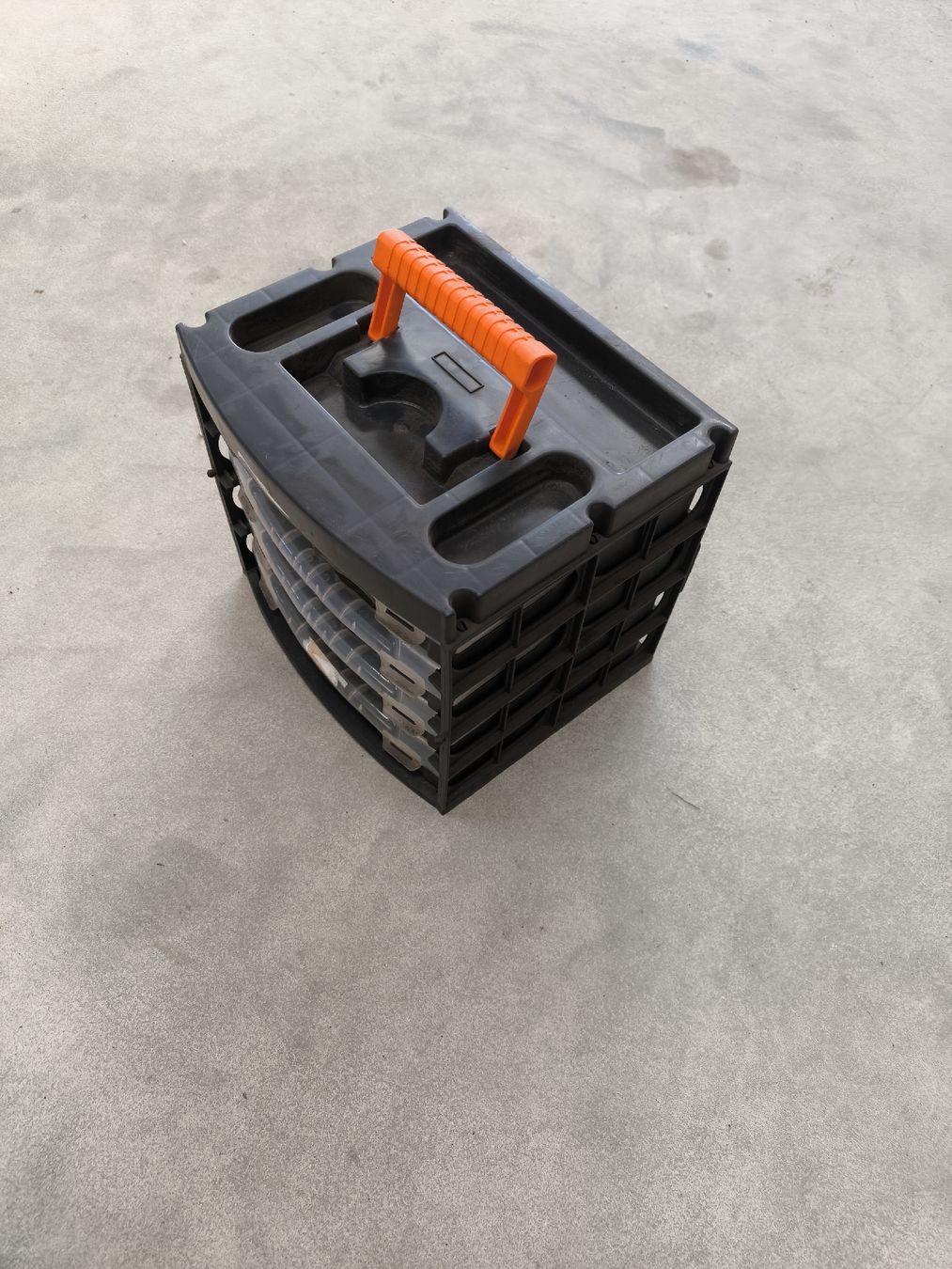 Casse di trasporto: Stapelbare Kleinteilemagazin Schubladen Kasten Sortimentbox – Usato da Geiss venduto da Fiatagri_power