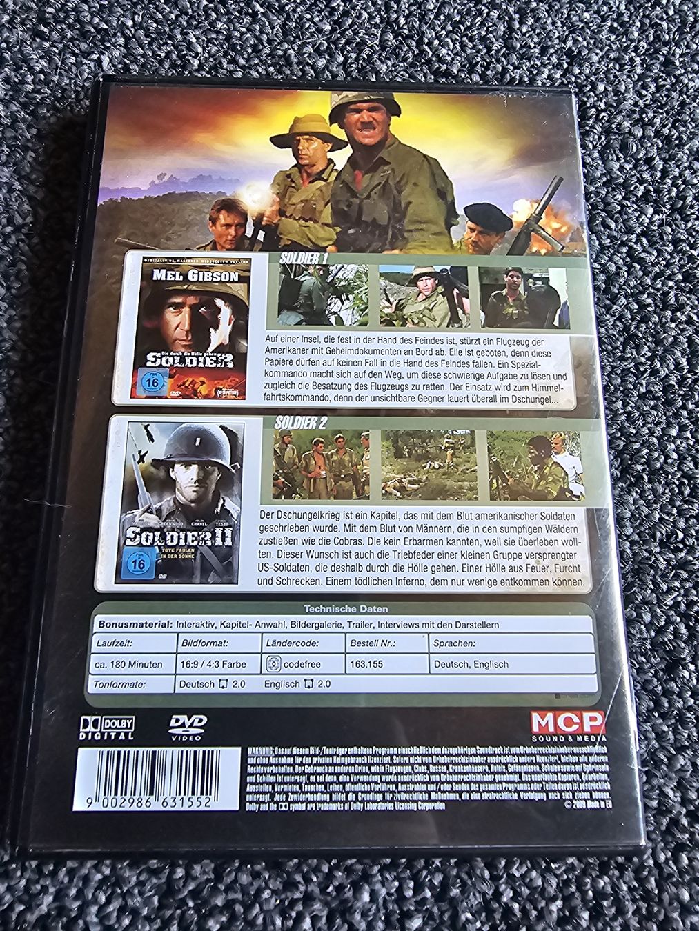 Tutti i DVDs: DVD Soldier 1&2 (21320) – Usato da Ruswil venduto da jan_bxl5 1