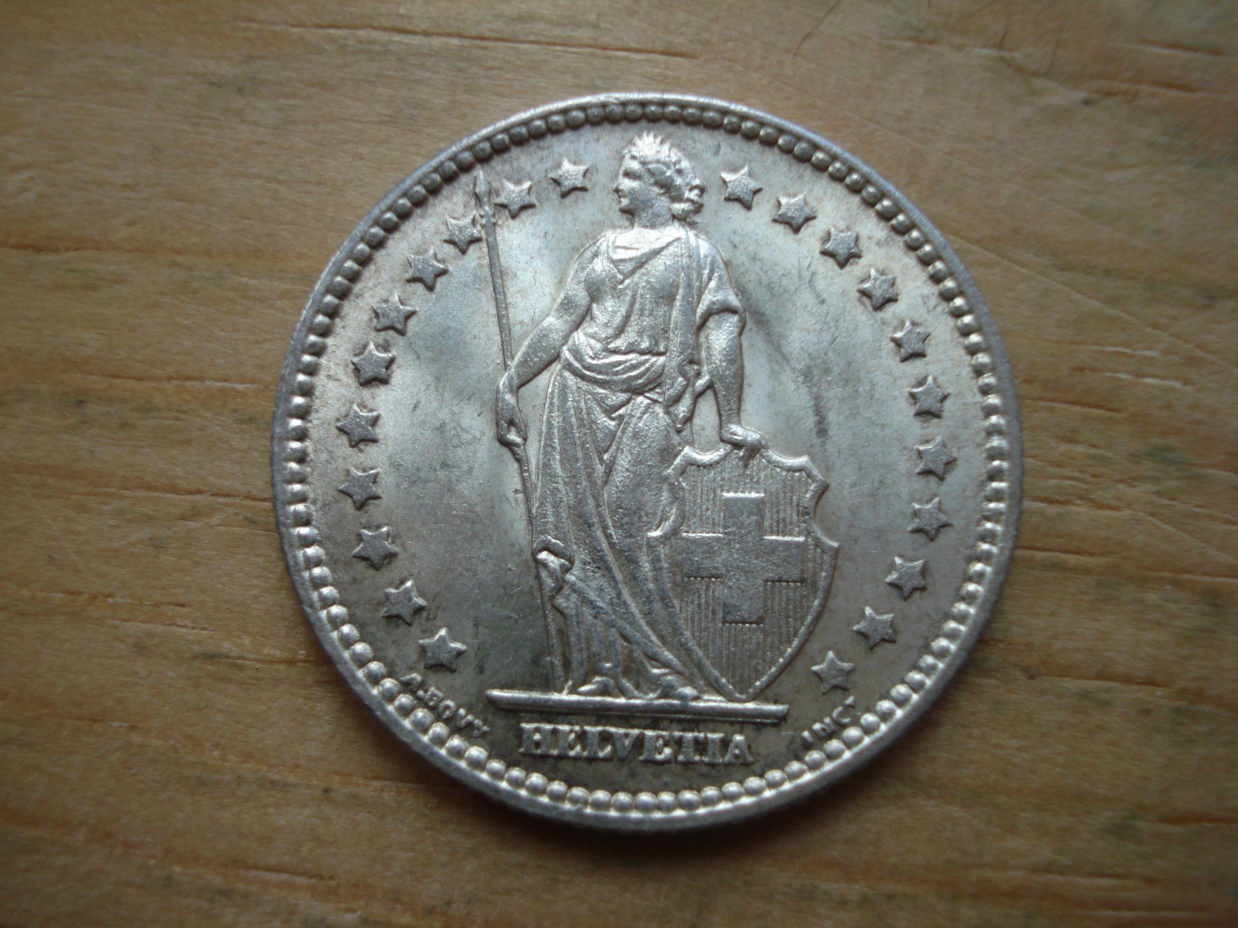 Tutti le monete: (B) 1 Franken 1920 STGL – Usato da Erlach venduto da Net-Coins 1