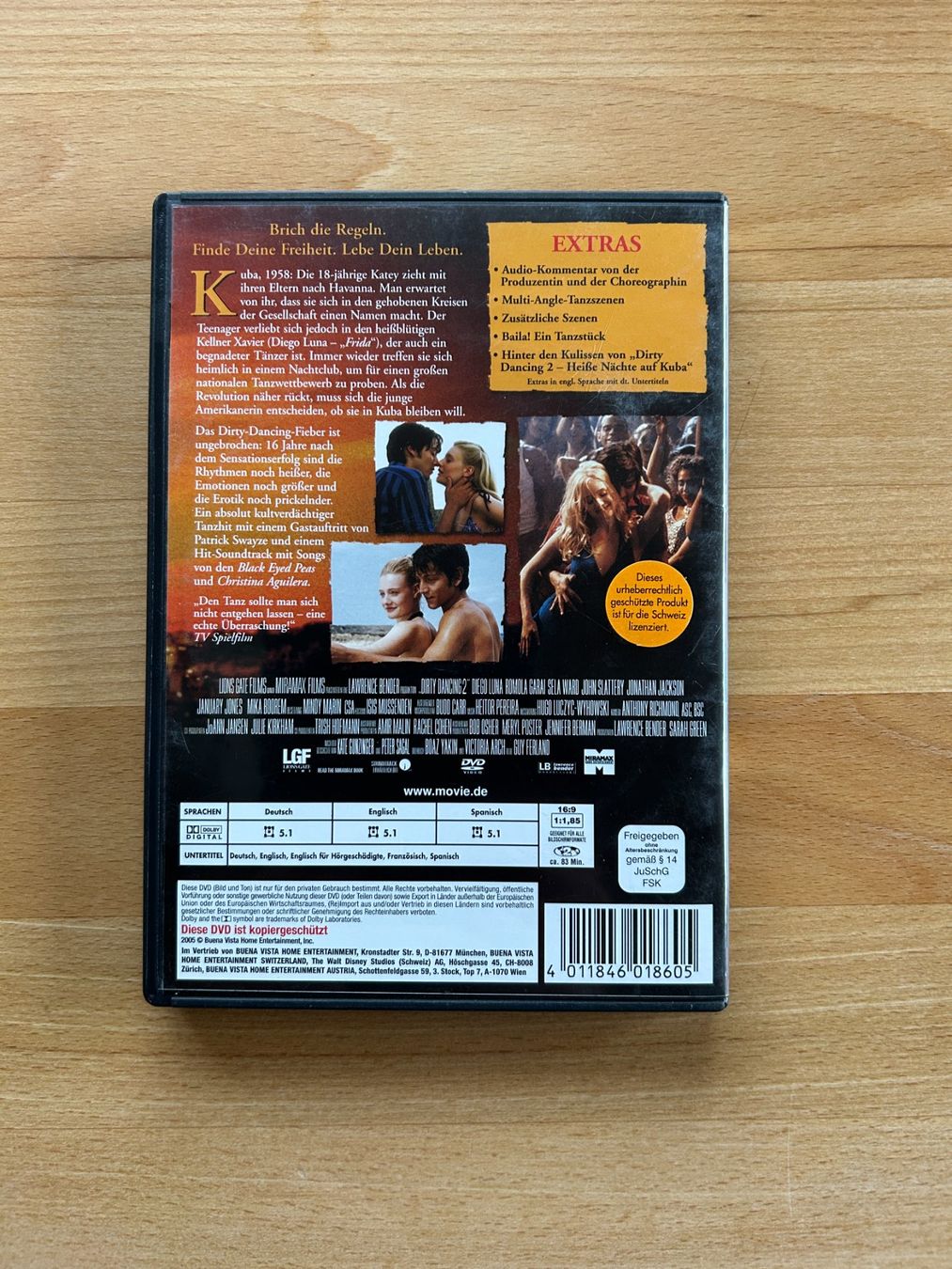 Alle DVDs: Dirty Dancing 2 DVD – Gebraucht aus Grosswangen von che_gr 2