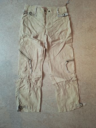 PJE Leinen Baumwolle Hose Beige Gr. 158 Neu Sommer ☀️