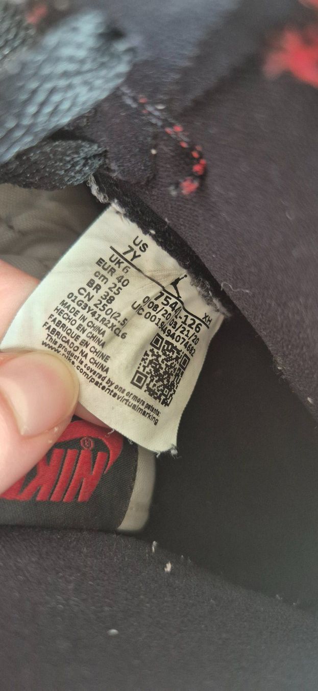 Nike Scarpe da uomo: Nike Air Jordan Sneaker Gr. 40 – Usato da Thalwil venduto da Farfalla 3