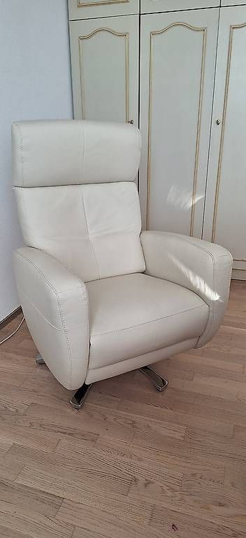 Sessel: Fauteuil relax Luis Montana offwhite – Gebraucht aus Conthey von crittin1