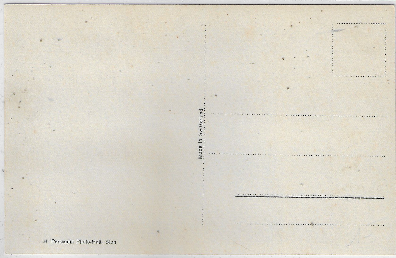 Cartes postales: Sion vue Generale – D'occasion à Ettingen par Kartenplanet 1