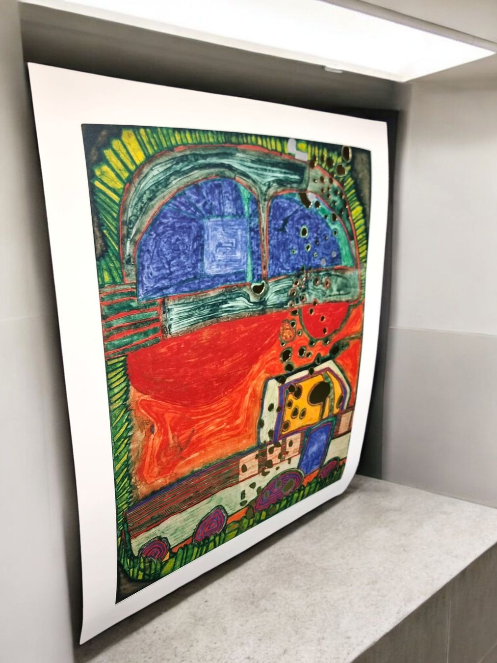 Grafiken & Lithographien: Friedensreich Hundertwasser Neu ohne Rahmen – Neu (gemäss Beschreibung) aus Zürich von Zuerichparis08 2