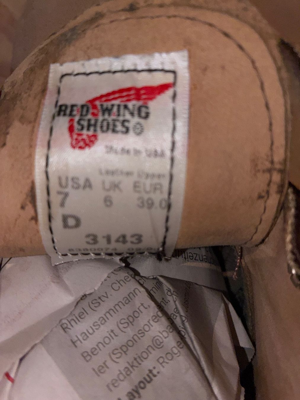 Red Wing Scarpe da uomo: Redwings Chukka-Stiefel – Usato da Ostermundigen venduto da UNIURI 3